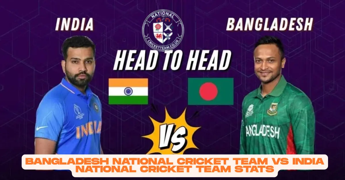 Bangladesh National Cricket Team vs India National Cricket Team Standings