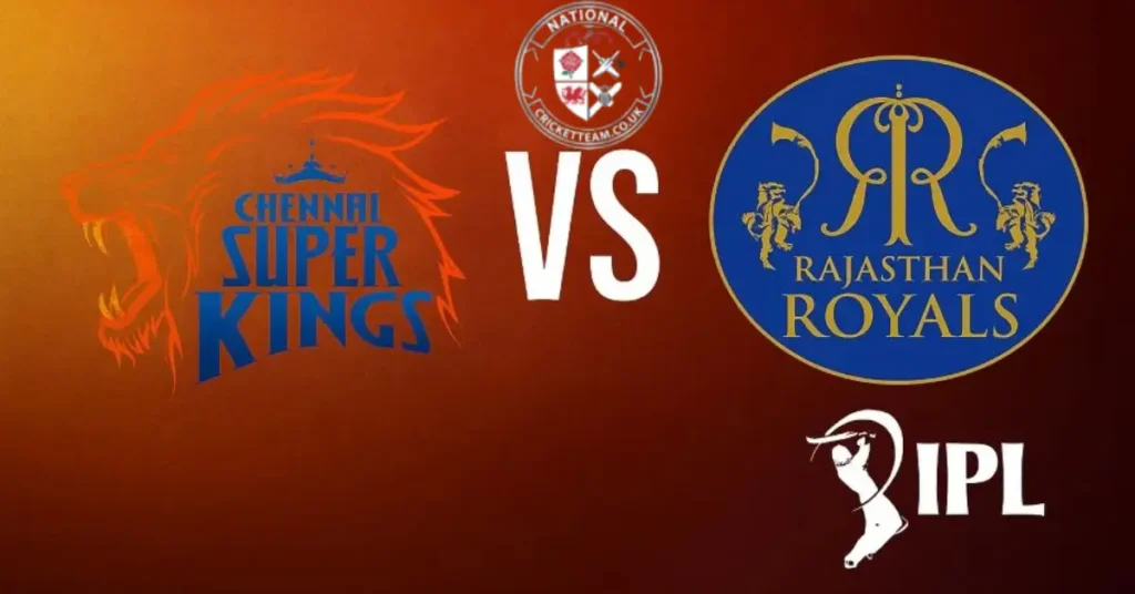 Chennai Super Kings vs Rajasthan Royals Timeline