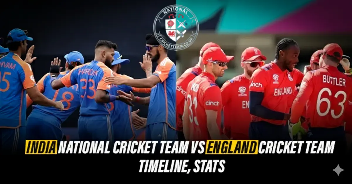India National Cricket Team vs England Cricket Team Timeline