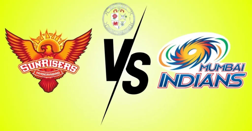 Sunrisers Hyderabad vs Mumbai Indians Timeline