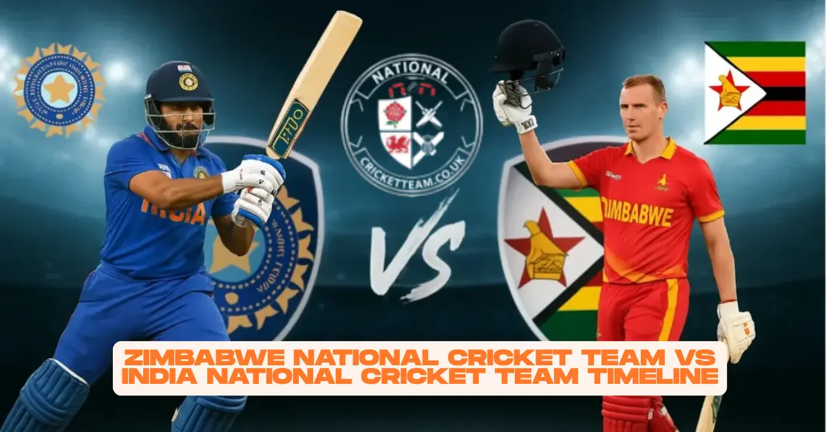 Zimbabwe National Cricket Team vs India National Cricket Team Timeline