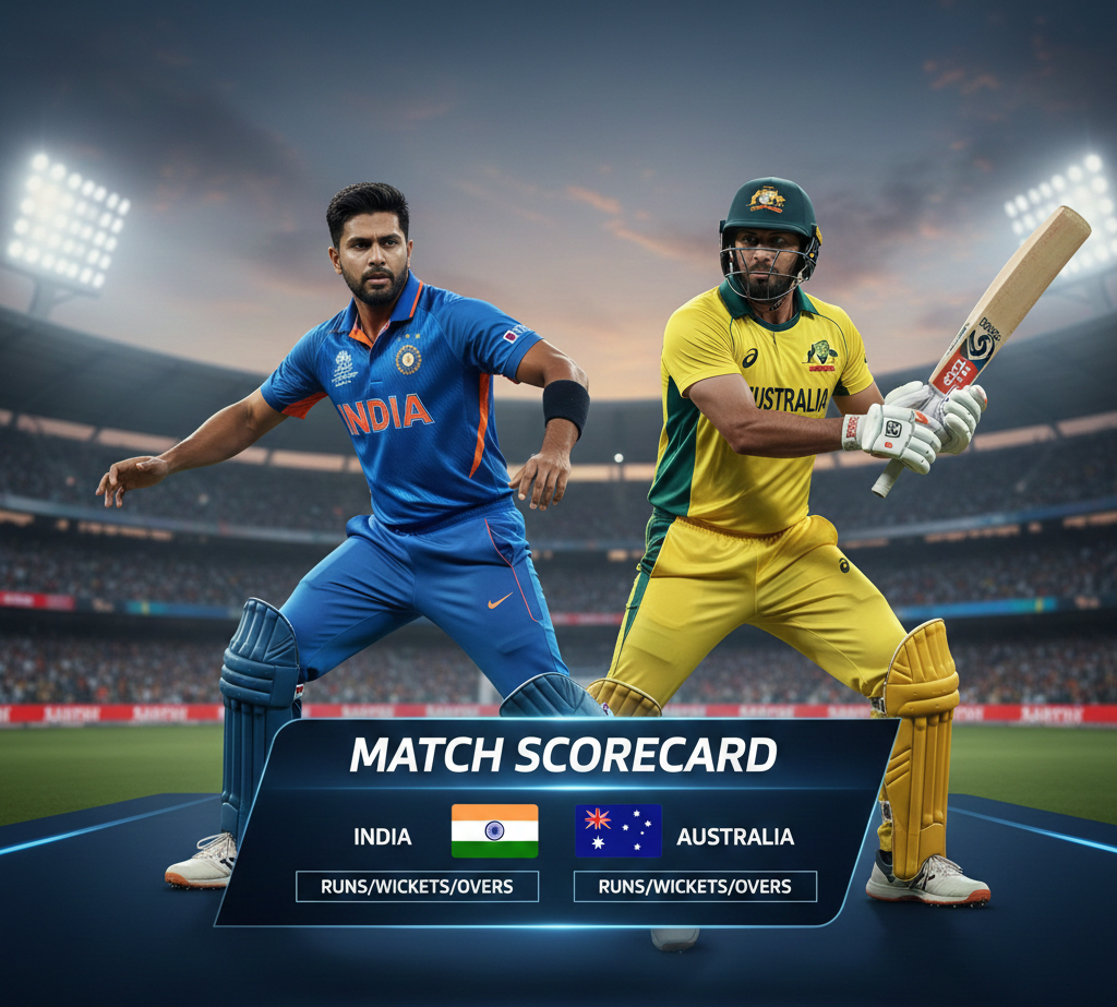India National Cricket Team vs Australian Men’s Cricket Team Match Scorecard