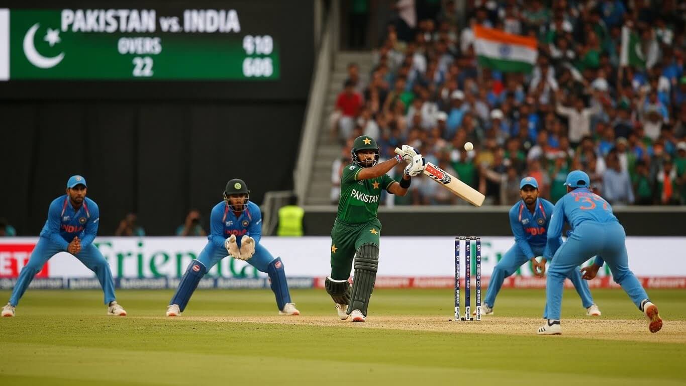Recent Pakistan vs India Match Scorecards (2024-2026)